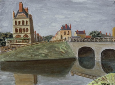 cloudy day (outskirts of paris)|曇日（パリ郊外） by zenzaburo kojima